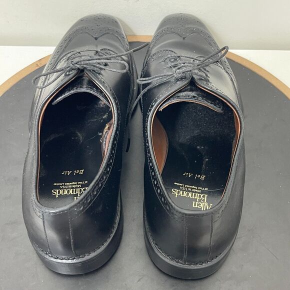 Allen Edmonds Bel Air Shoes Men 10 3E Wingtip Oxford Black Leather Luxury main image 9